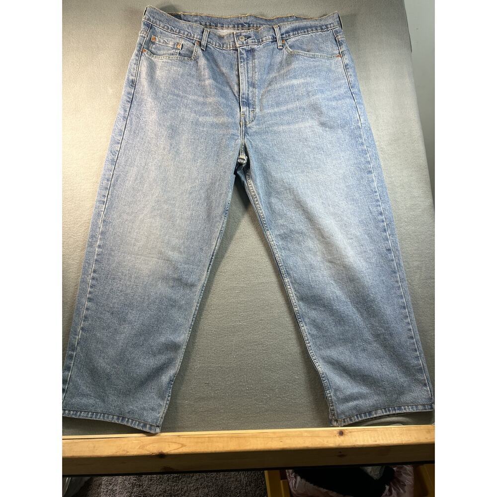 Levi's 550 Relaxed Fit Jeans 44x29 for Men | Classic Light Wash Denim